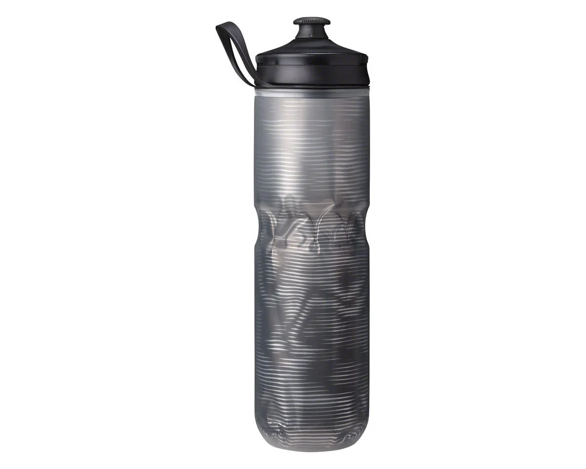 Hydrapak Polar Sport Pulse Insulated Water Bottle (Black) (24oz) (Single)